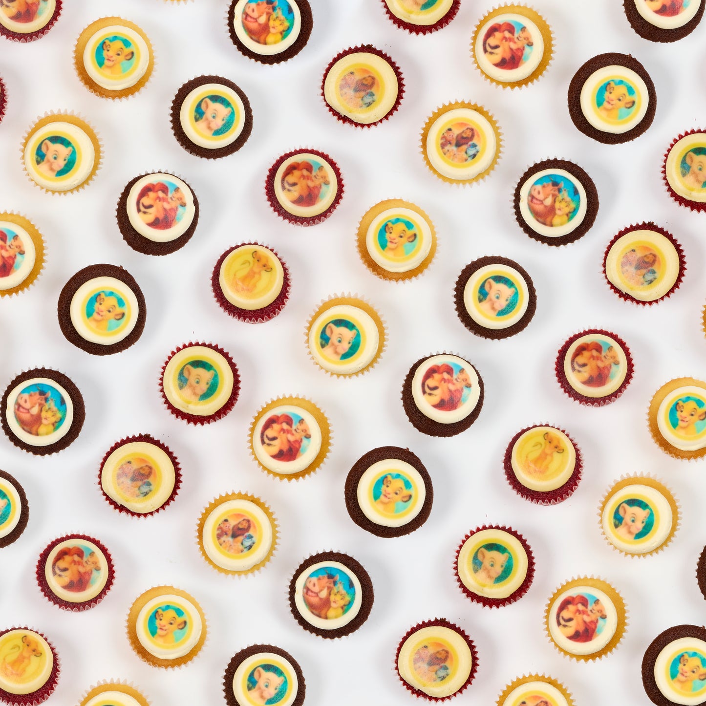 Lion Cub Birthday Cupcakes