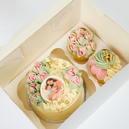 Mother’s Day Personalised Cake & Cupcake Bento Box