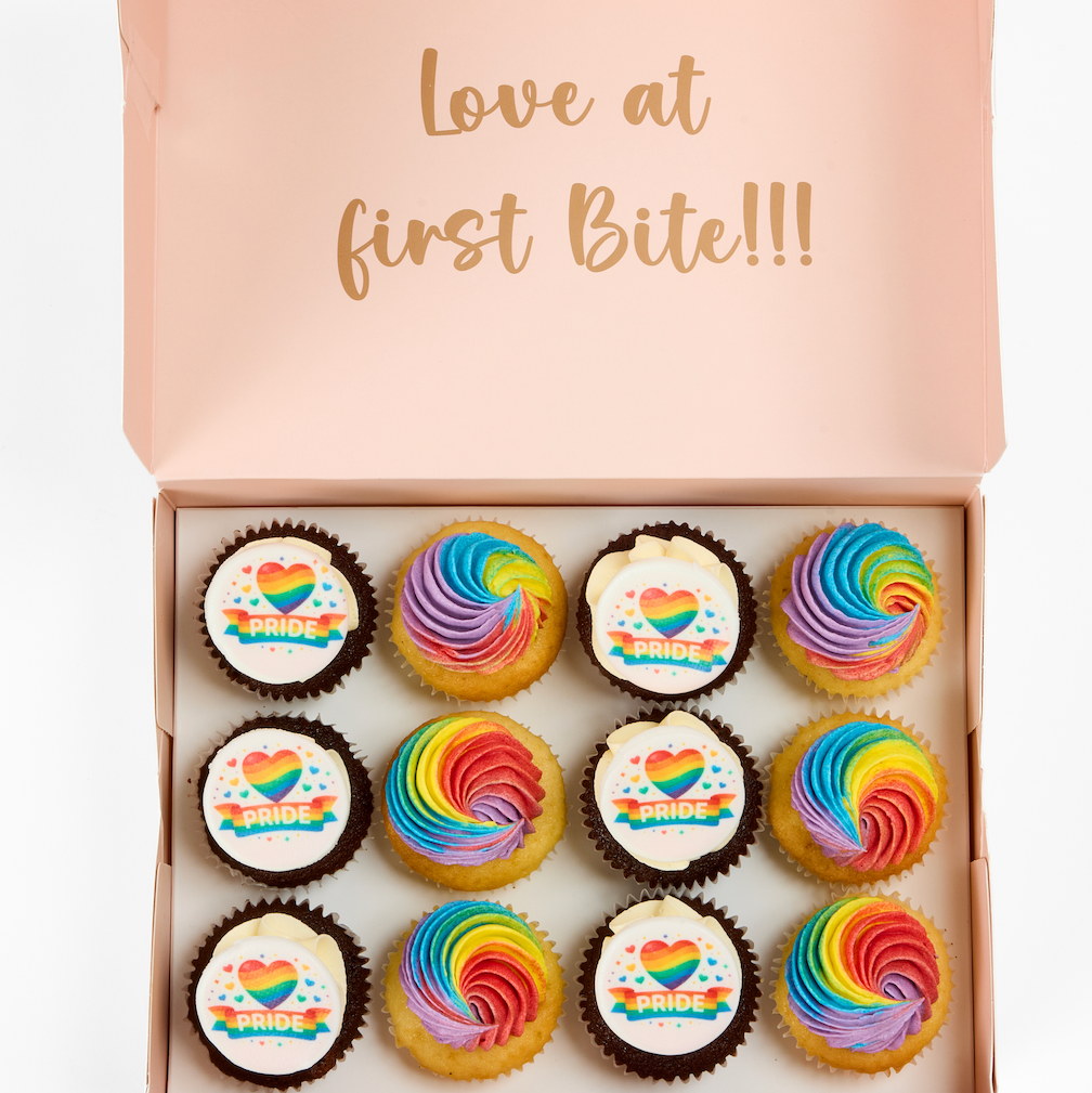 PRIDE themed Cupcakes - 12 Standards