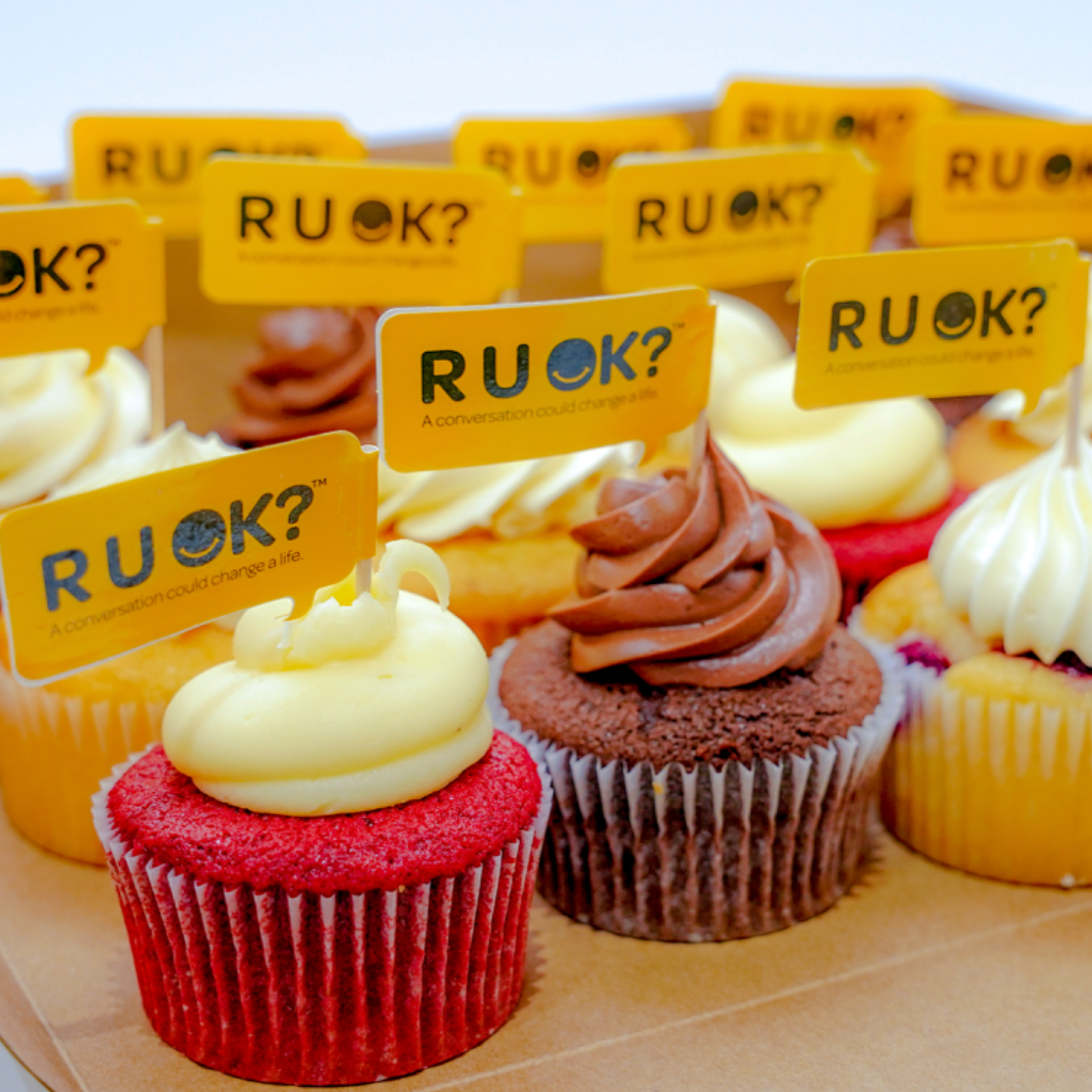 R U OK? Cupcakes