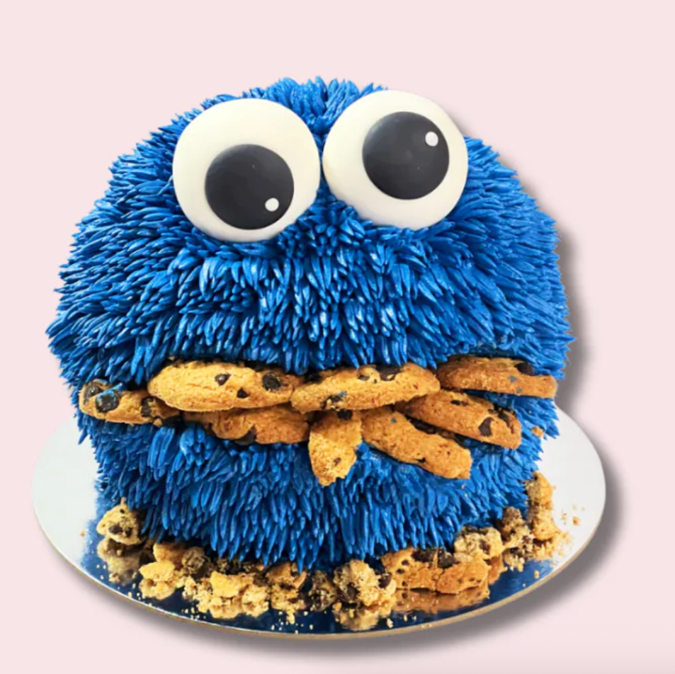 Cookie Monster Cake