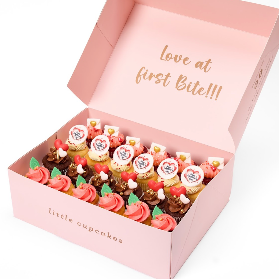 Valentine's Day Cupcakes - 24 Minis