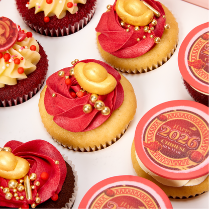 Chinese New Year Cupcakes - Pack of 24 Std