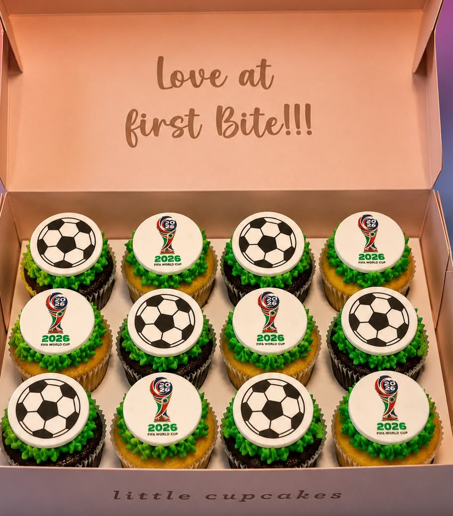FIFA World Cup Cupcakes 12 Standards
