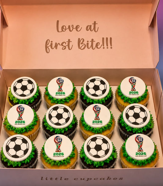 FIFA World Cup Cupcakes 12 Standards