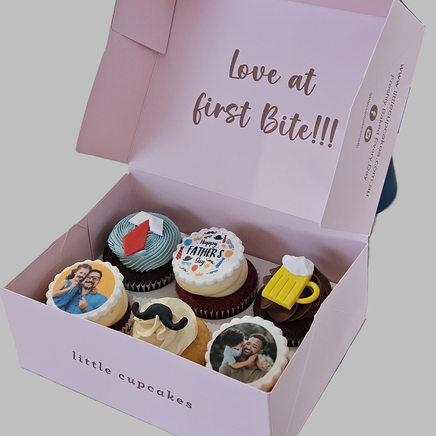 Father's Day Cupcake Box