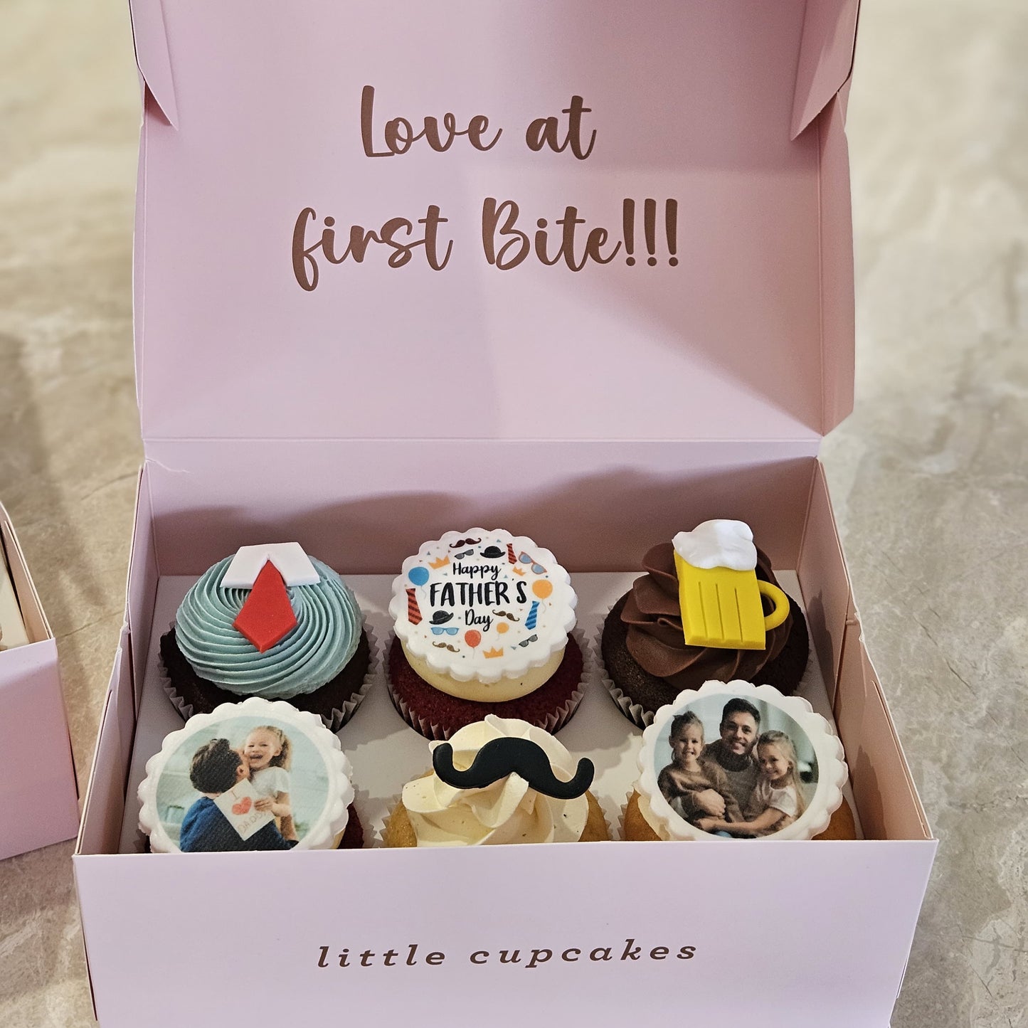 Father's Day Cupcake Box