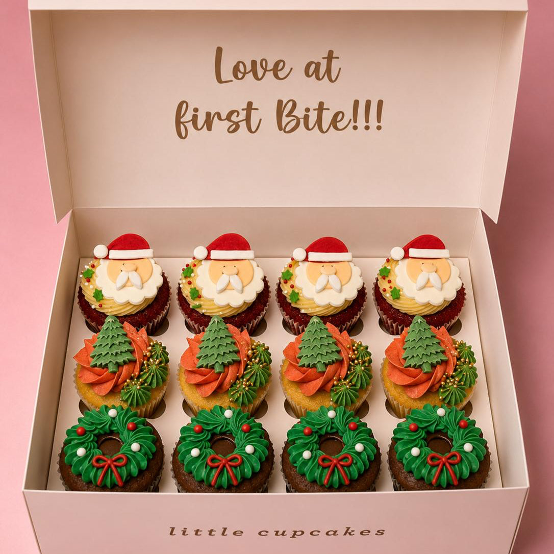 Christmas In July Cupcakes
