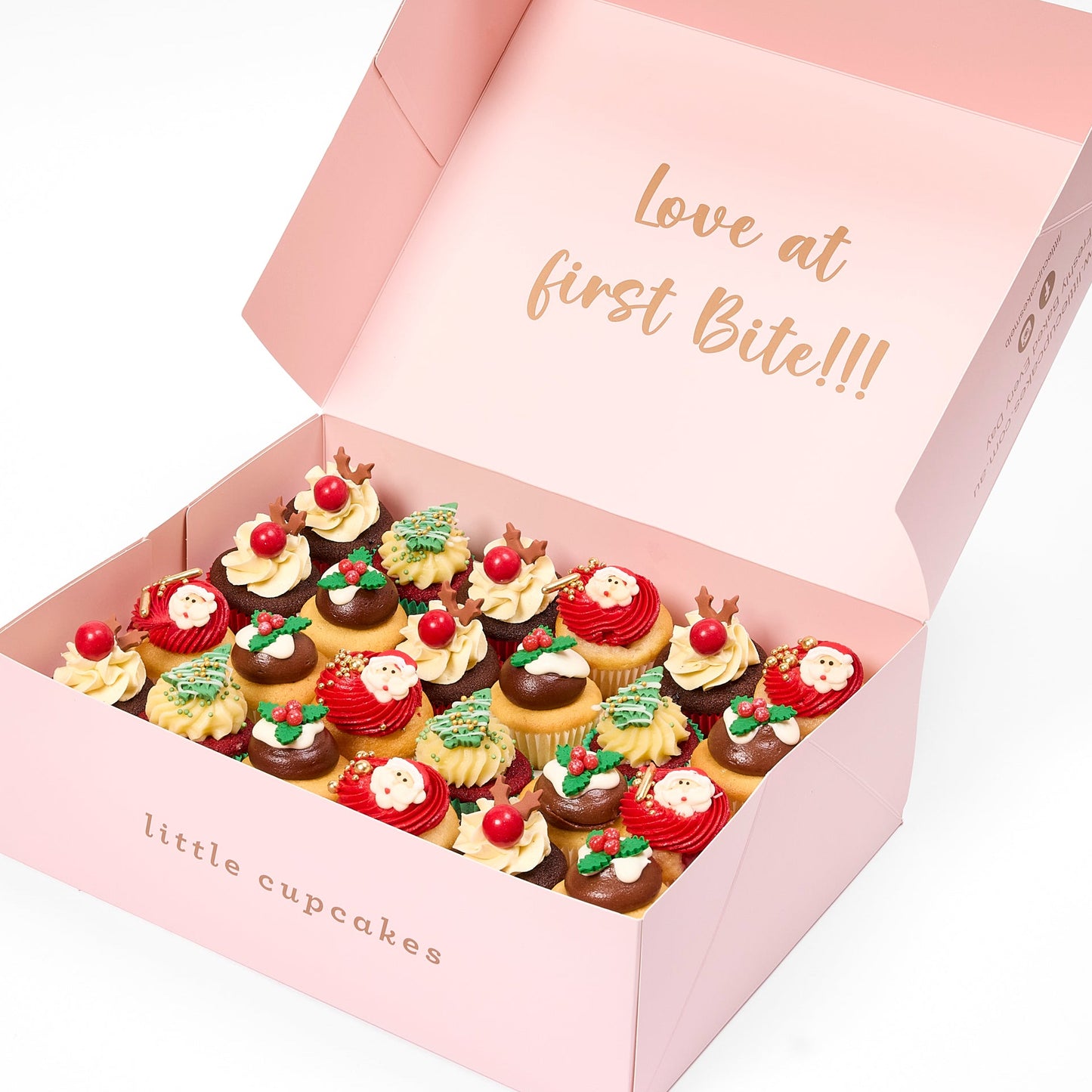 Christmas Cupcakes - Pack of 24 Minis