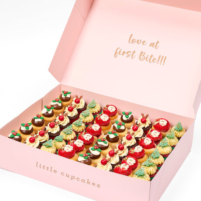 Christmas Cupcakes - Pack of 48 Minis