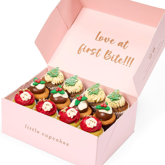 GF Christmas Cupcakes - Pack of 12 Minis
