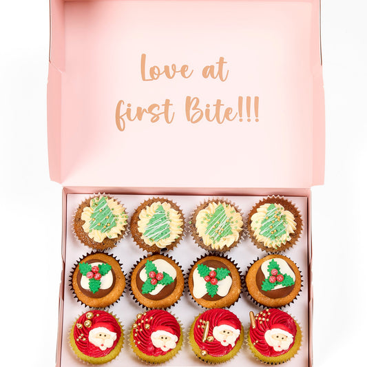 GF Christmas Cupcakes - Pack of 12 Std