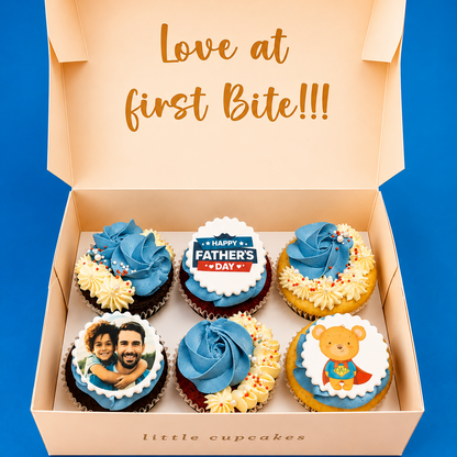 Father's Day Cupcake Box