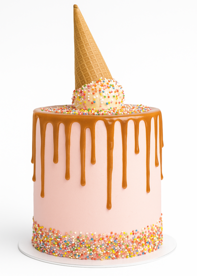 Ice-Cream Cone Cake