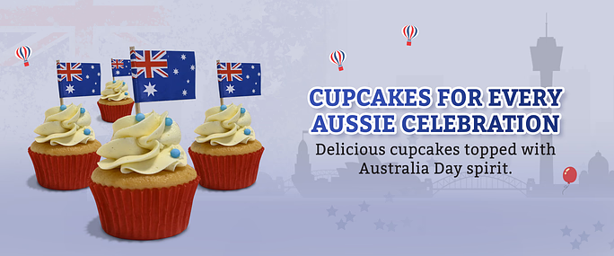Australia Day Cupcakes – Celebrate with Sweet Treats collection banner image