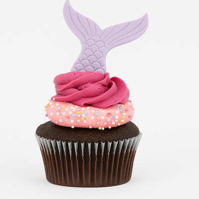 Mermaid Cupcakes - 12 Standard Cupcakes