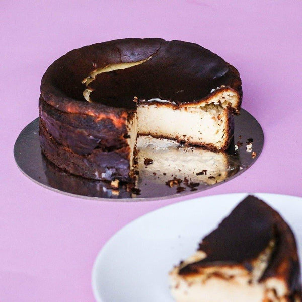 Indulge in Irresistible Basque Cheesecake in Melbourne Little Cupcakes