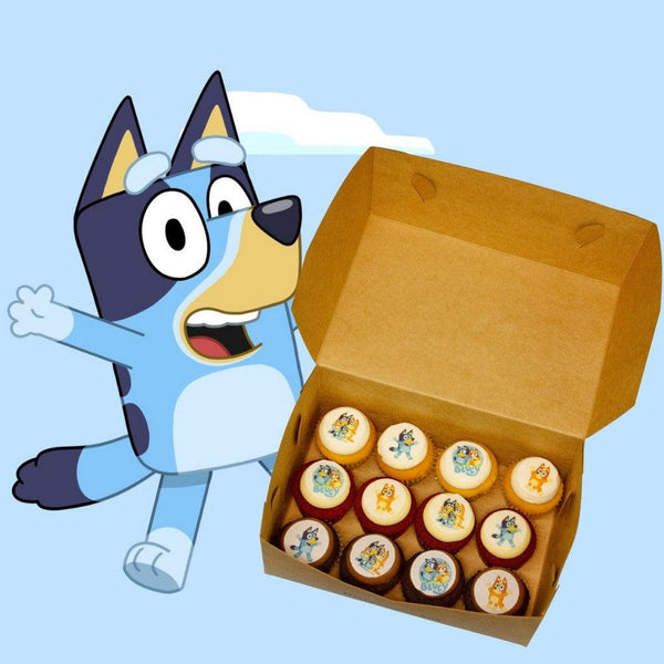 Bluey Cupcakes Little Cupcakes