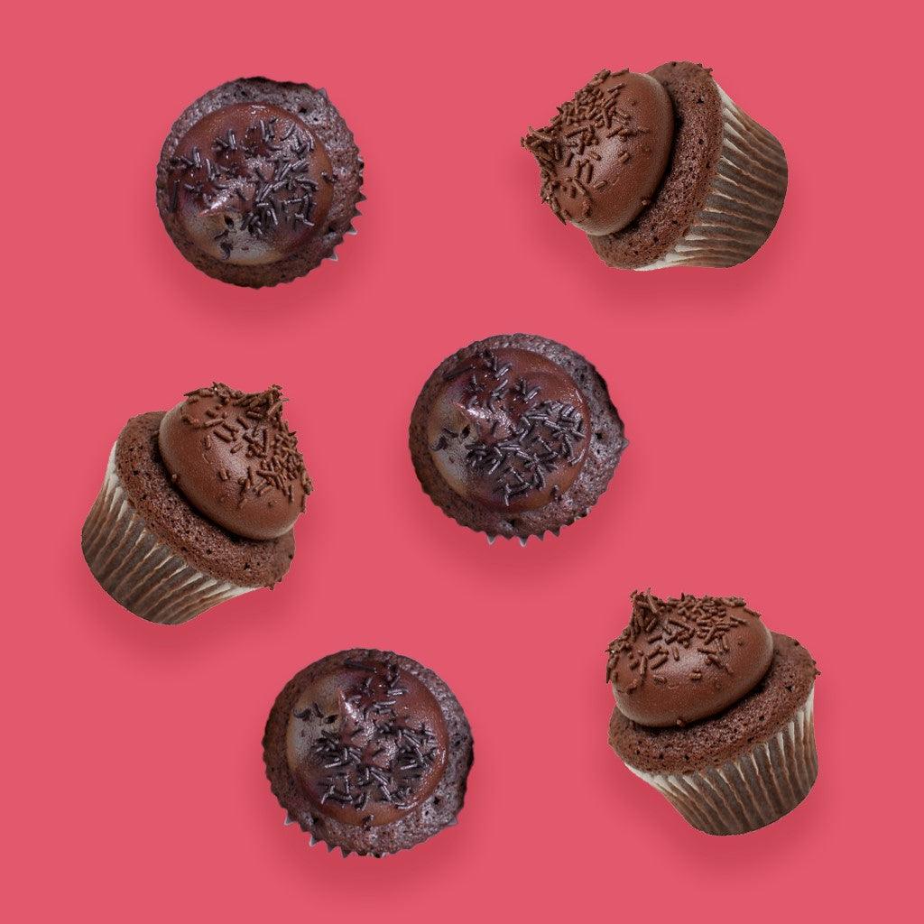 Devil’s Dark Chocolate Cupcake - Little Cupcakes