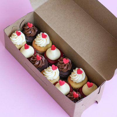 Valentine cupcakes Theme 1 - Little Cupcakes