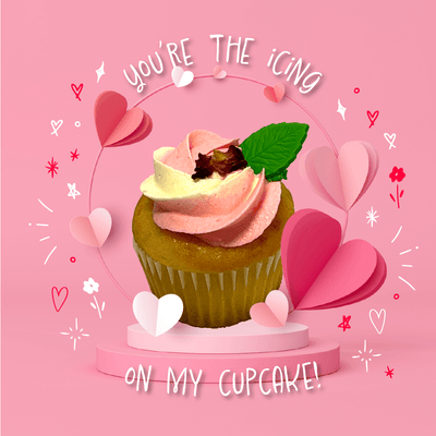 Valentine's Day Cupcakes - Little Cupcakes