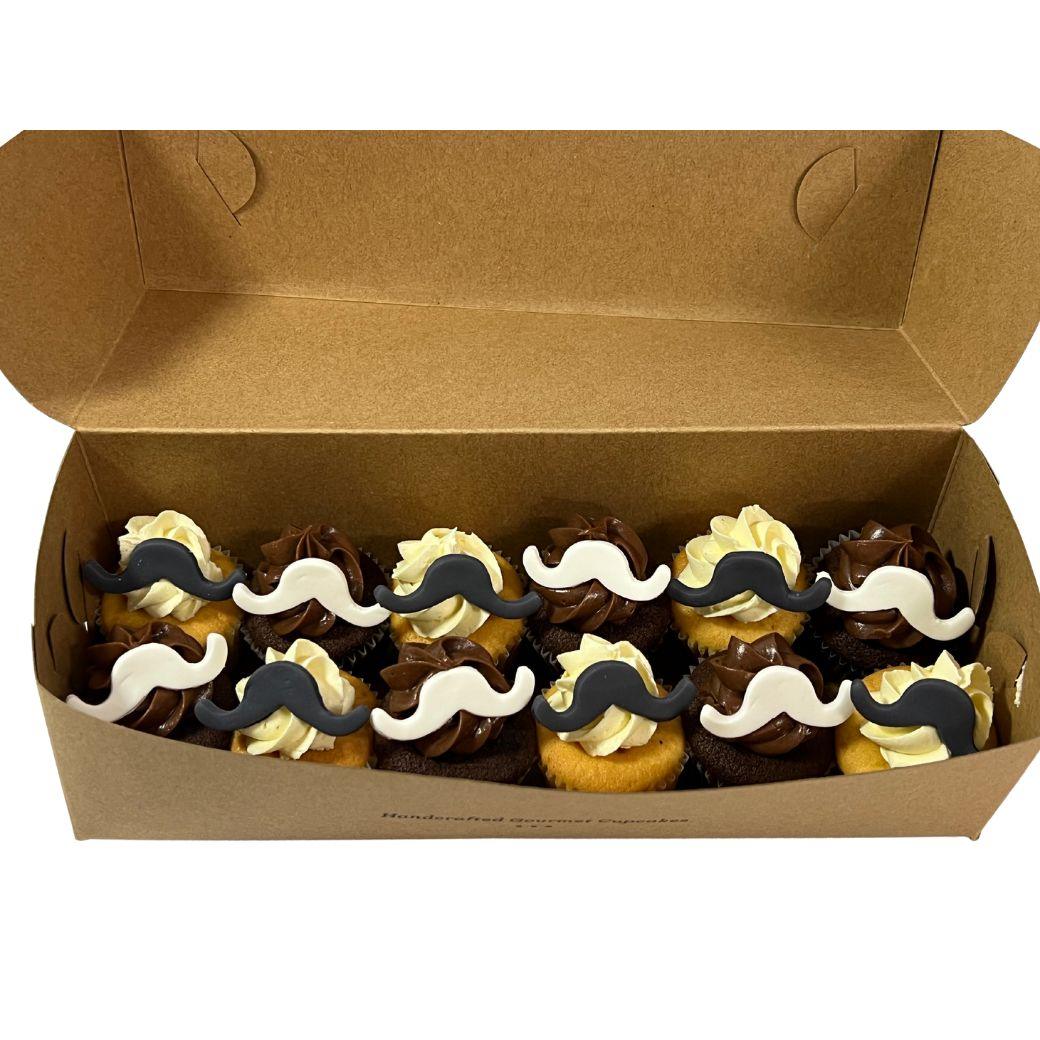 Movember Cupcakes - Little Cupcakes