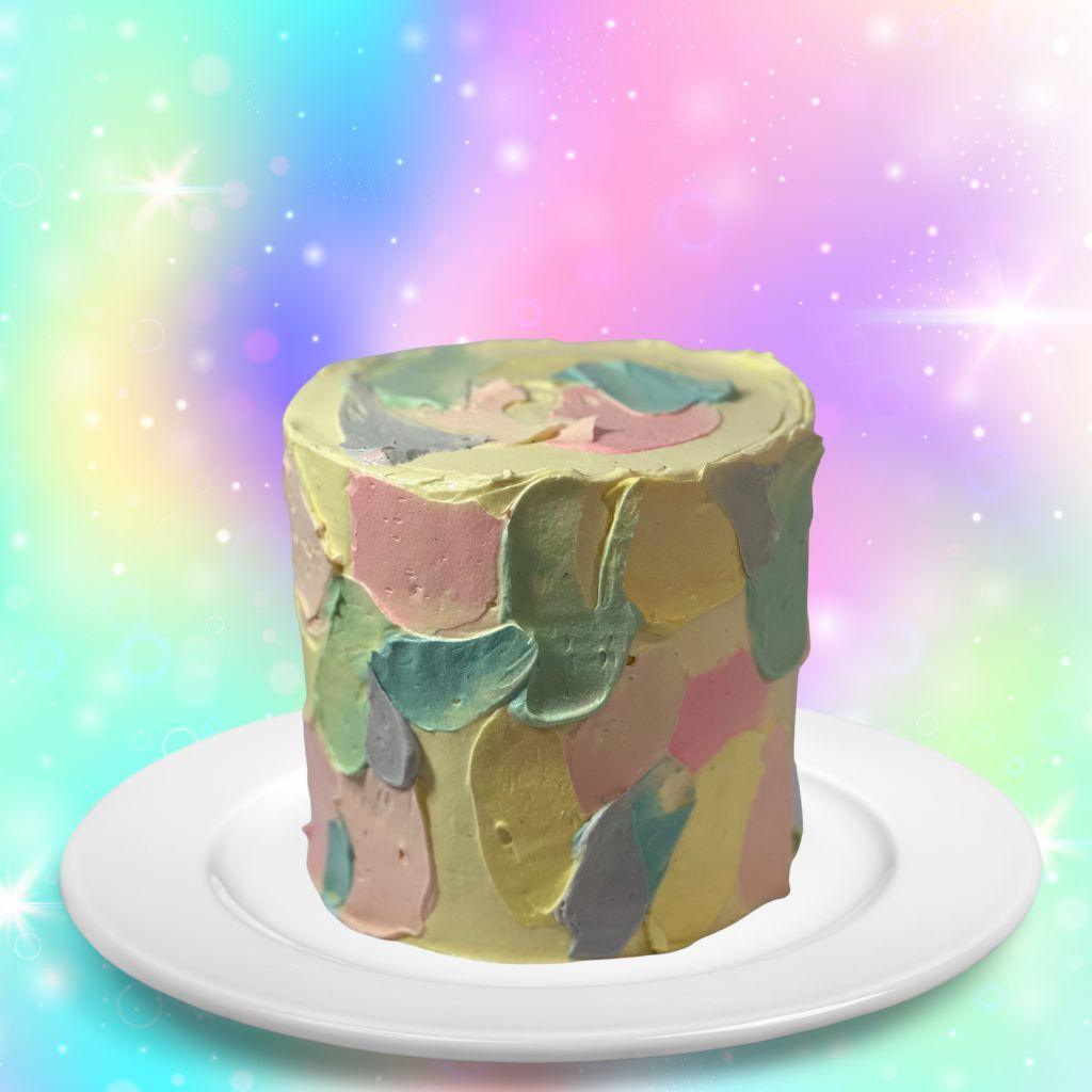 Rainbow Cake - Little Cupcakes