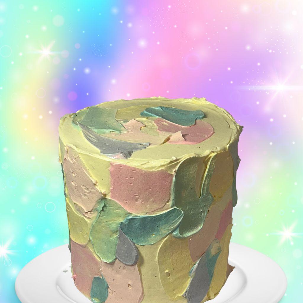 Rainbow Cake - Little Cupcakes