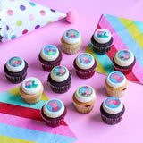 Peppa Pig Theme Cupcakes